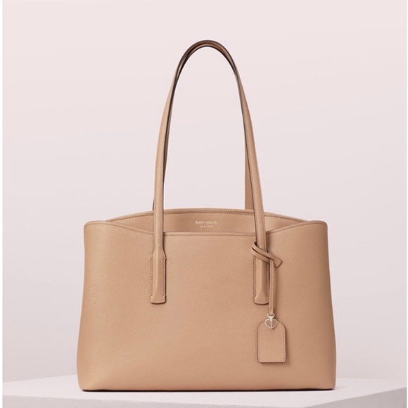 kate spade Handbags - NWT Kate Spade Light Fawn Margaux Work Tote